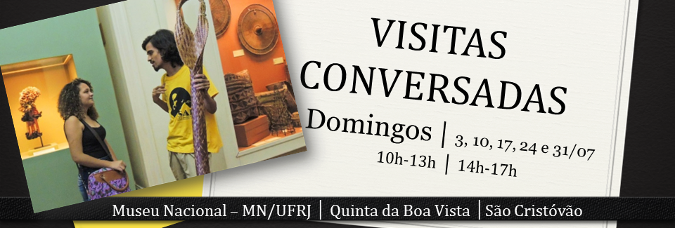 Visitas Conversadas | Todos os domingos de julho