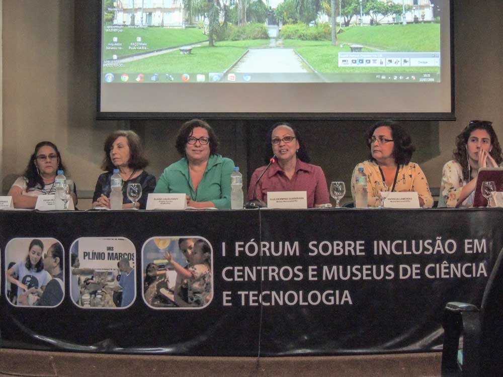 Registros do I Fórum sobre Inclusão em Museus | 13 e 14/07