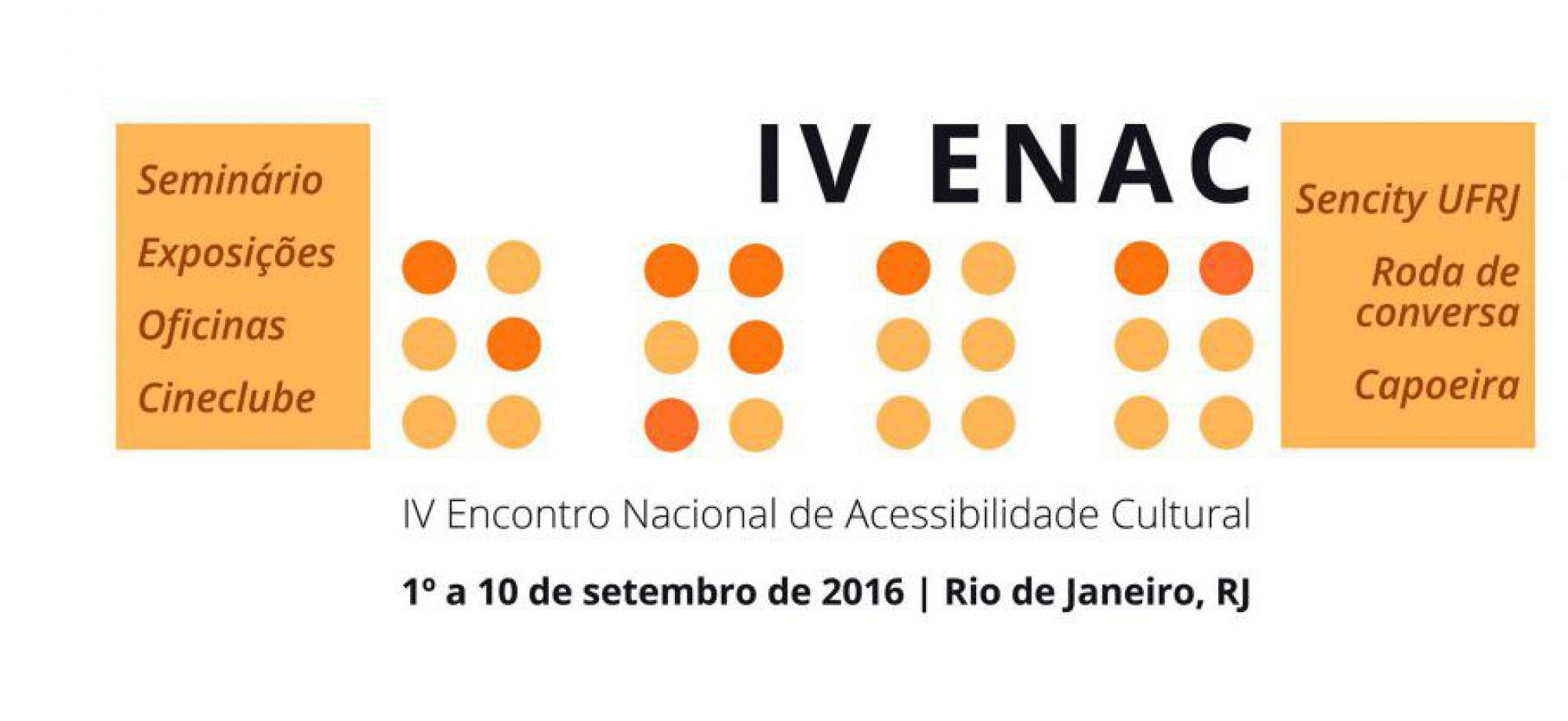 Visita Multissensorial e Mostra Acessível no IV ENAC