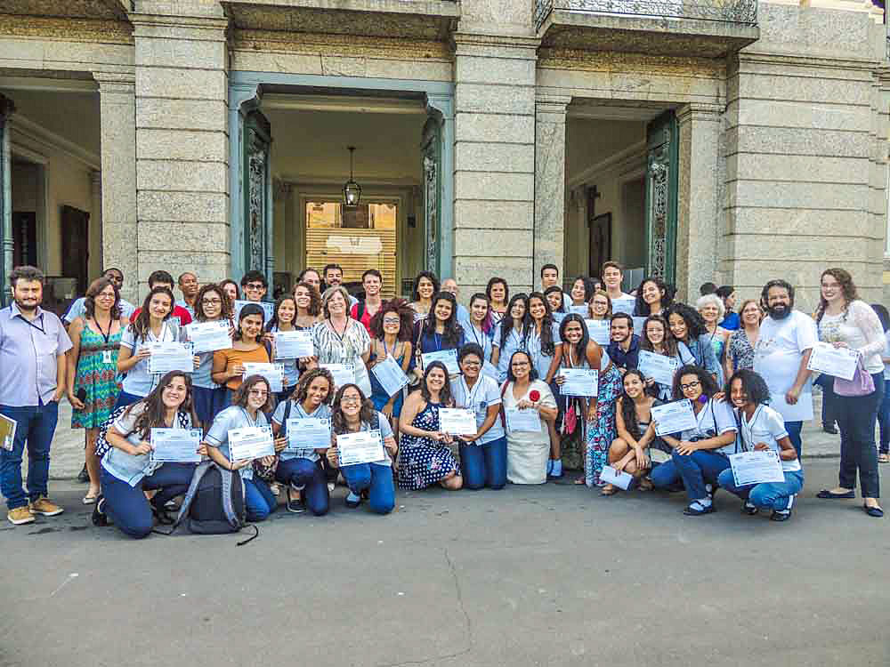 Cerimônia no MN prestigiou 60 alunos do Pedro II